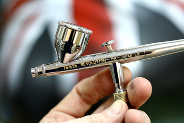 Testujemy aerograf Iwata HP-CR